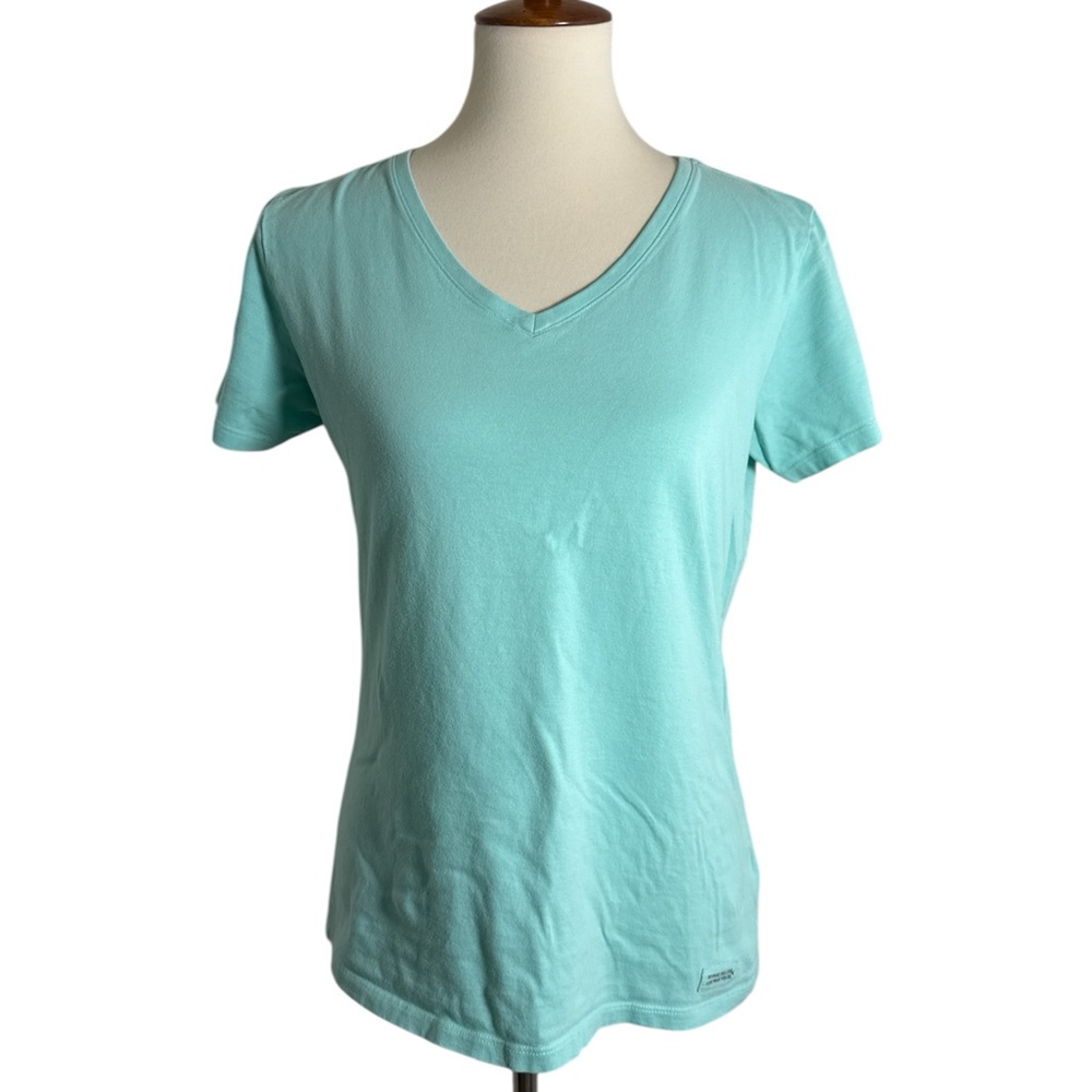 Life Is Good Short Sleeve Crusher Tee Shirt Women's Size Small Casual Active